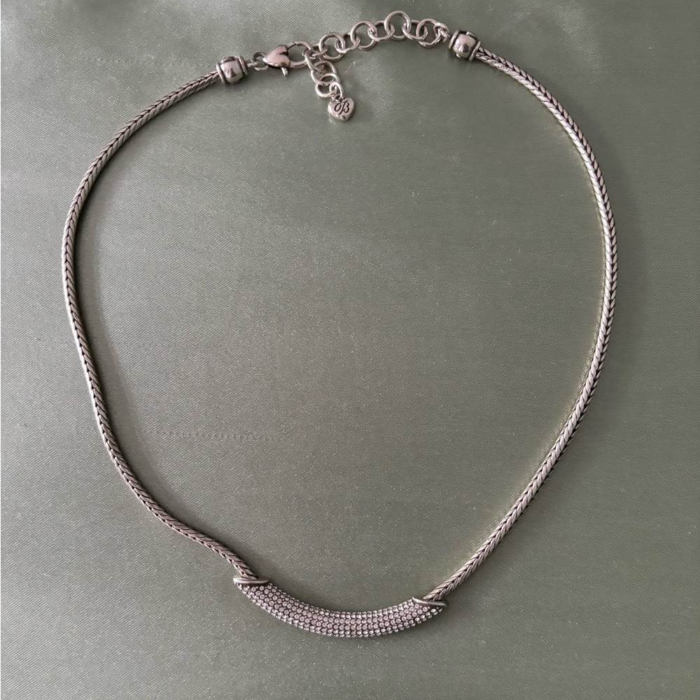 Stunning Silver Brighton Necklace